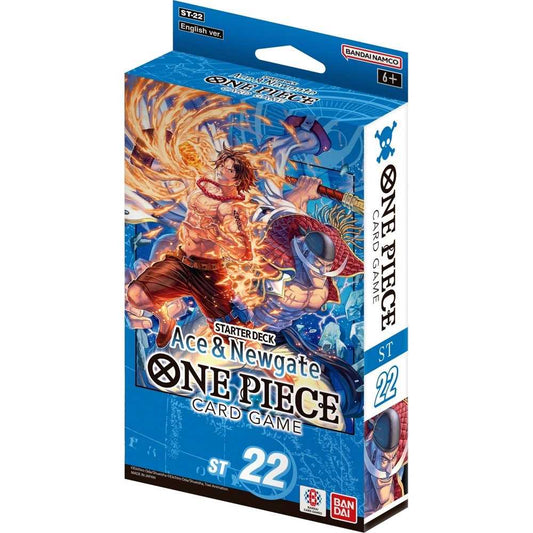 ONE PIECE CARD GAME: STARTER DECK- ACE & NEWGATE (ST-22)