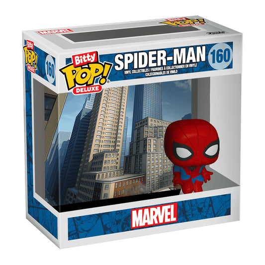 BITTY POP DELUXE SPIDER-MAN CITYSCAPE VINYL FIGURE