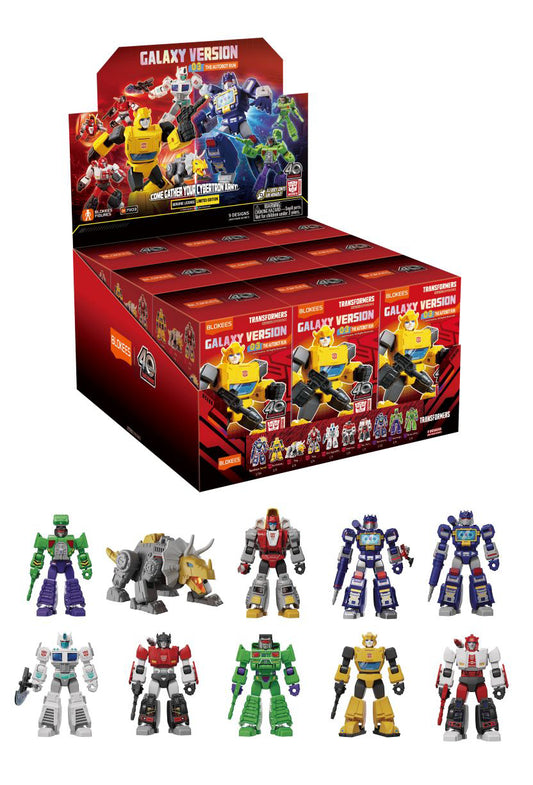 BLOKEES TRANSFORMERS GALAXY VERSIKON - SERIES 3 MINI MODEL - ONE RANDOM FIGURE