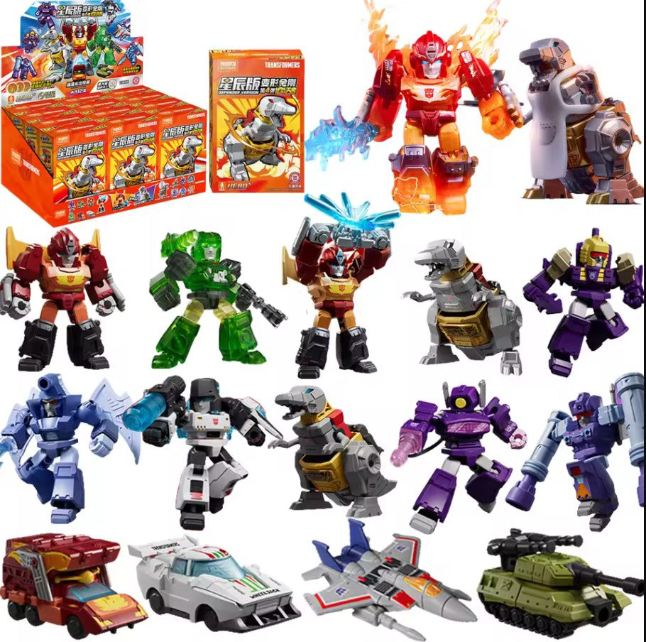 BLOKEES TRANSFORMERS DEFENDER VERSION 4 MINI MODEL BLIND BOX
