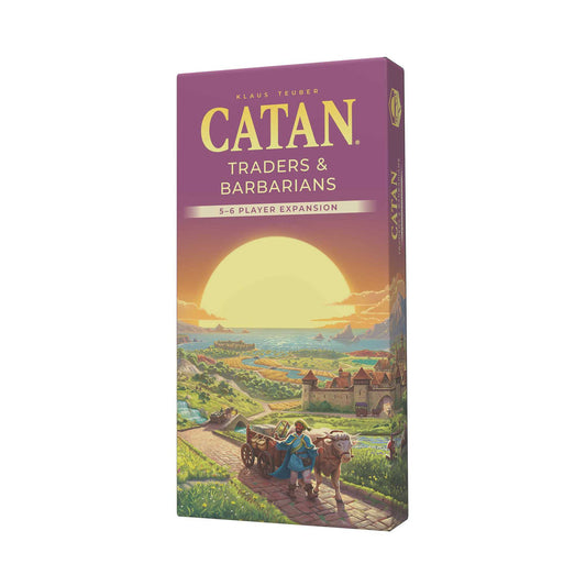 CATAN EXPANSION: TRADERS & BARBARIANS 5-6 PLAYER EXPANSION (6TH EDITION)