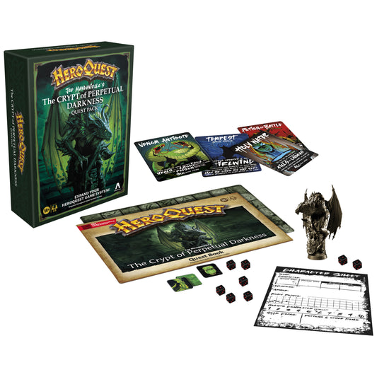 HEROQUEST CRYPT OF PERPETUAL DARKNESS QUEST PACK