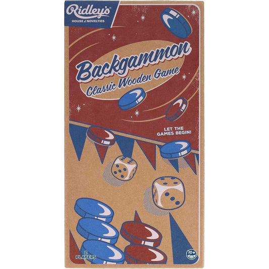 HOUSE OF NOVELTIES BACKGAMMON - CLASSIC WOODEN GAME