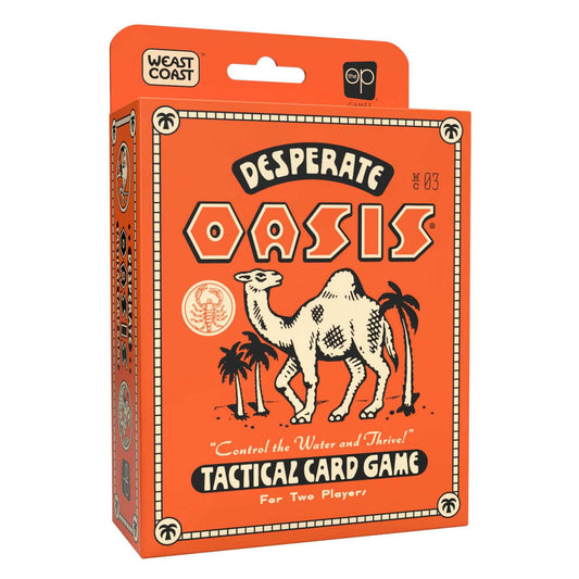 DESPERATE OASIS TWO PLAYER CARD GAME