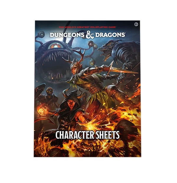 CHARACTER SHEETS 2024: DUNGEONS & DRAGONS (DDN)