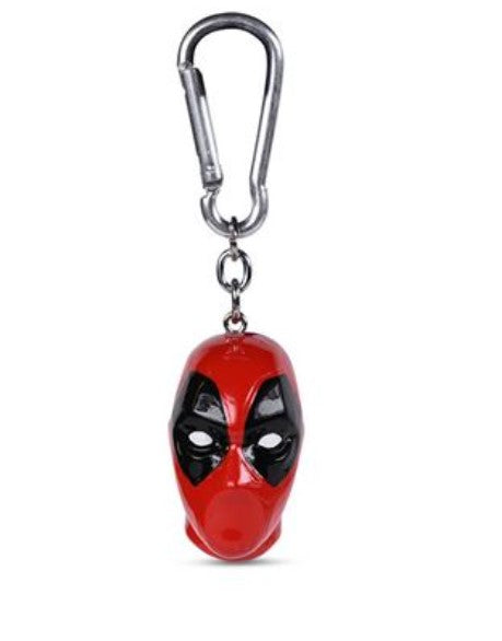 DEADPOOL HEAD 3D KEYCHAIN