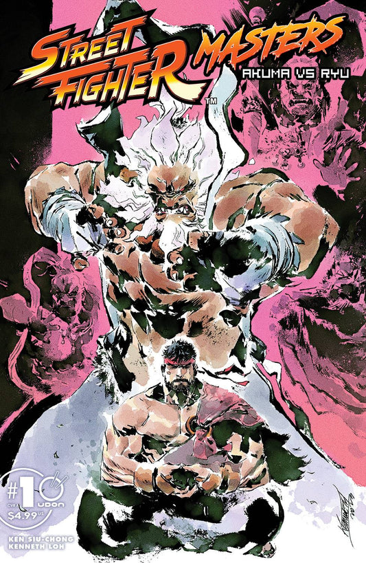 STREET FIGHTER MASTERS: AKUMA VS RYU #1 COVER A LOH