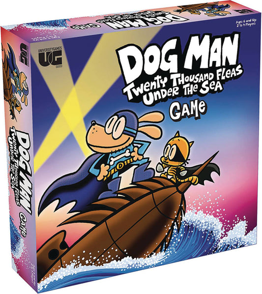 DOG MAN 20,000 FLEAS UNDER THE SEA GAME