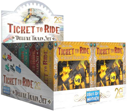 TICKET TO RIDE 20TH ANN DELUXE TRAIN SET