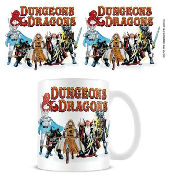 DUNGEONS & DRAGONS (RETRO GROUP) MUG