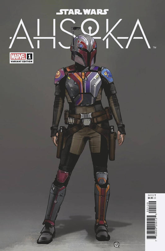 STAR WARS AHSOKA #1 1:10 CONCEPT ART VARIANT