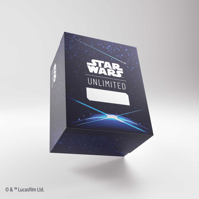 GAMEGENIC STAR WARS: UNLIMITED TWIN SUN SOFT CRATE - CARD BACK BLUE