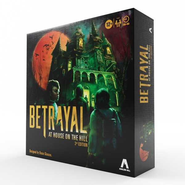 BETRAYAL AT HOUSE ON THE HILL BOARD GAME 3rd Edition
