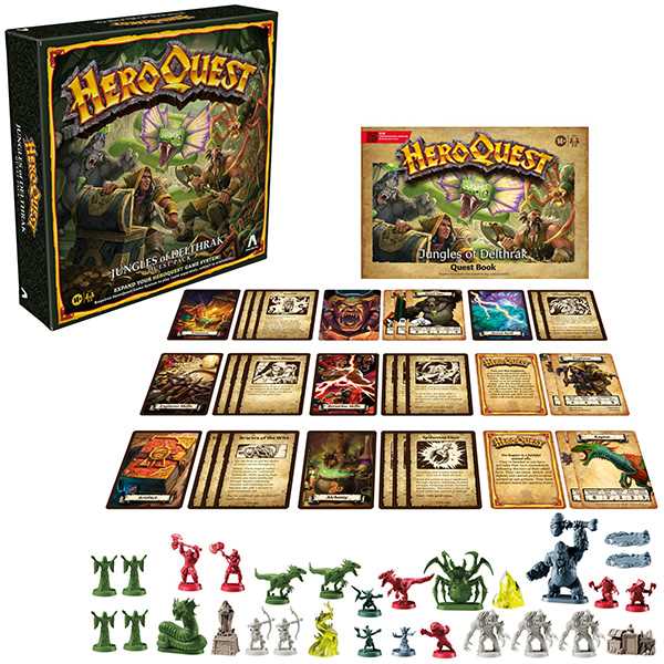 HEROQUEST: JUNGLES OF DELTHRAK QUEST PACK