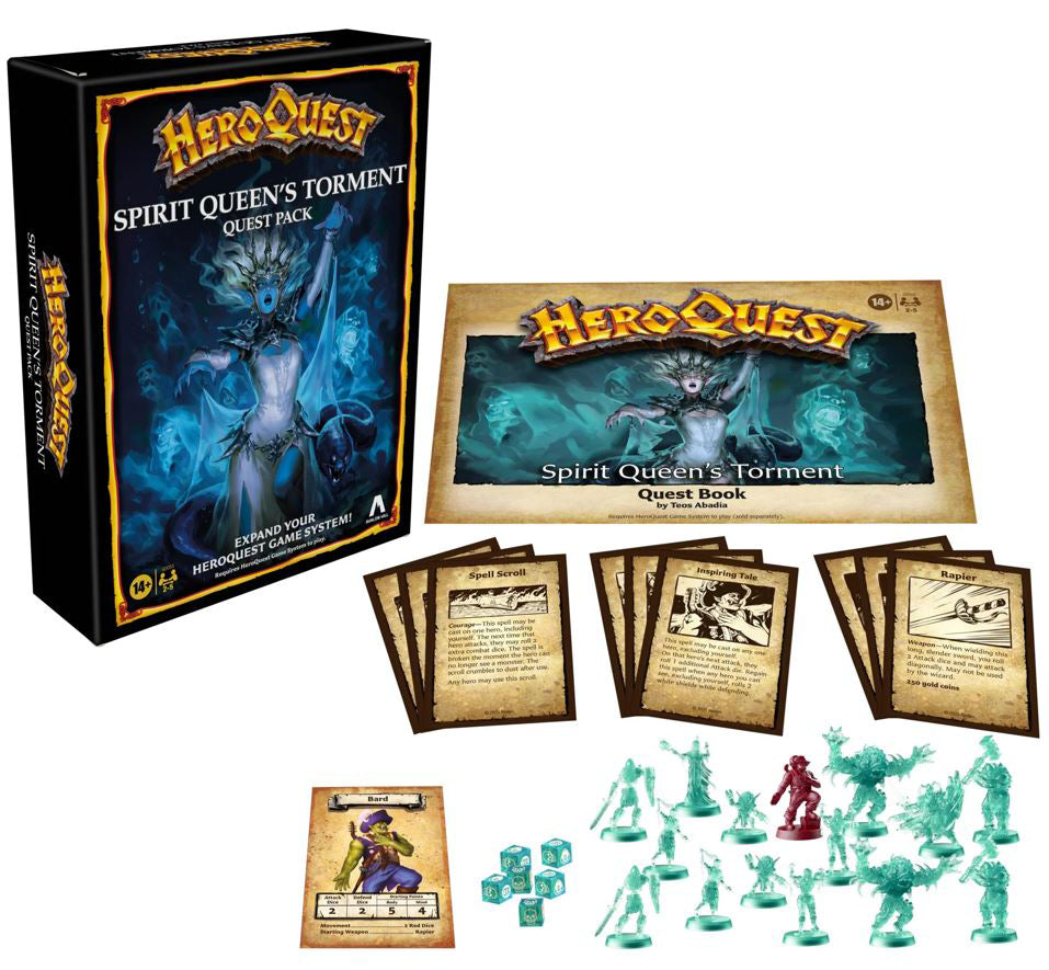 HEROQUEST SPIRIT QUEENS TORMENT QUEST PACK