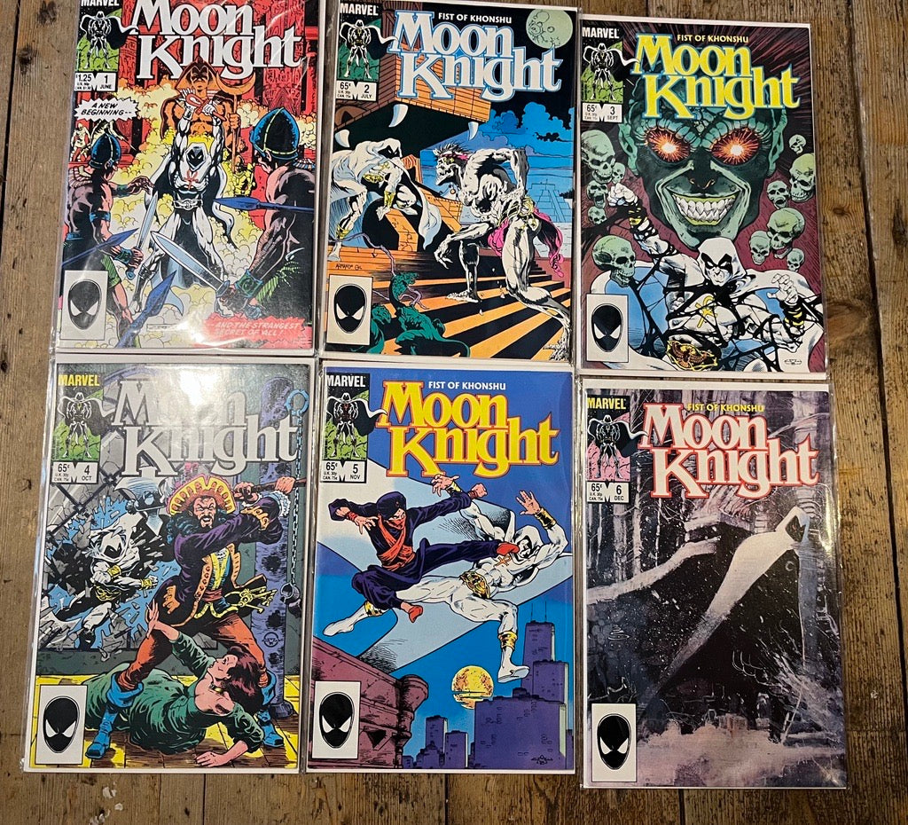 Moon Knight Fist of Khonshu (1985)  Issues #1 to #6
