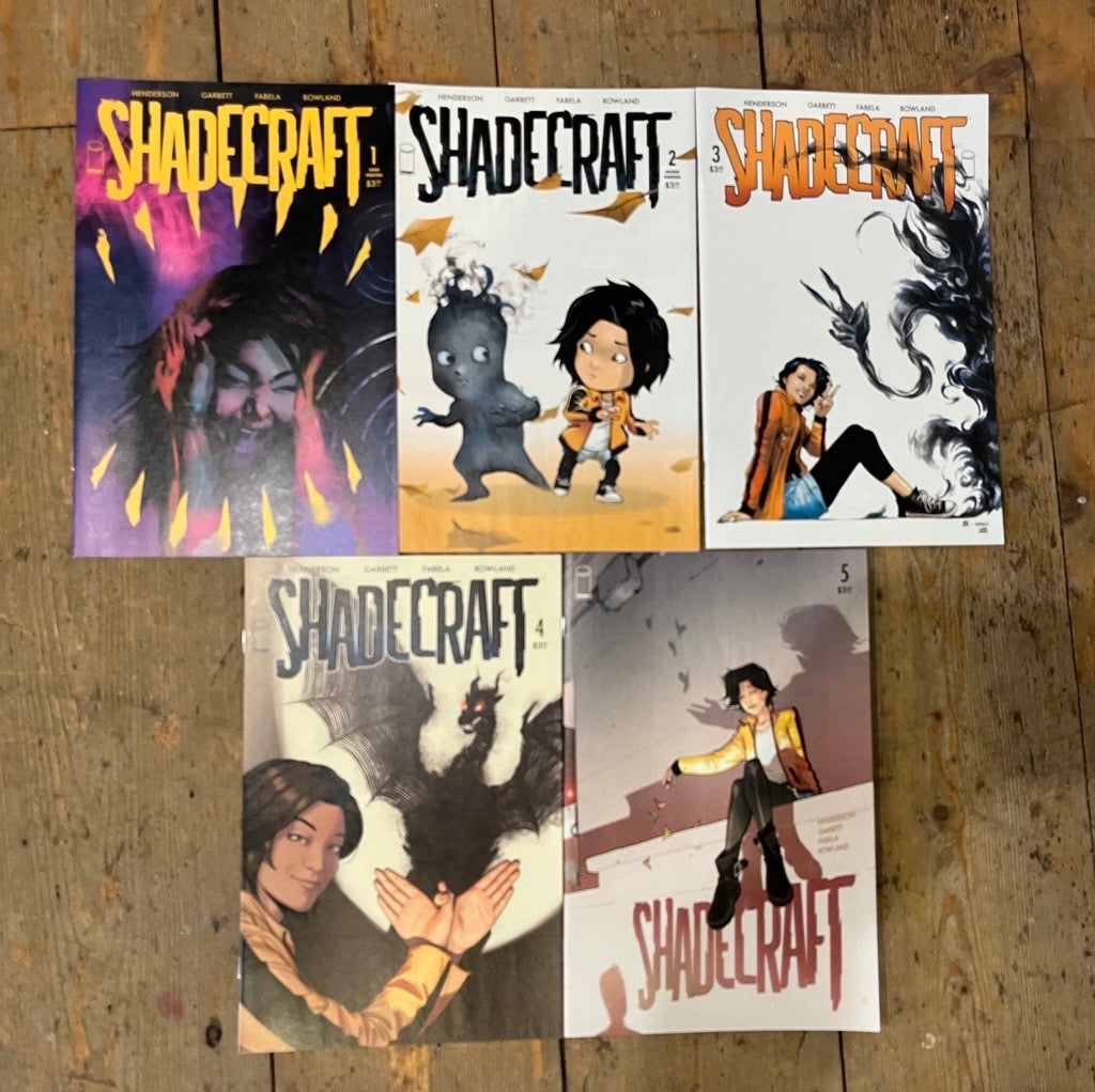 PRE-OWNED SHADECRAFT FULL SET ISSUES #1 TO #5