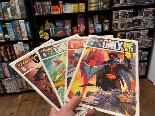 FULL SET PRE-OWNED GATCHAMAN: ONLY ONE EARTH #1 TO #4