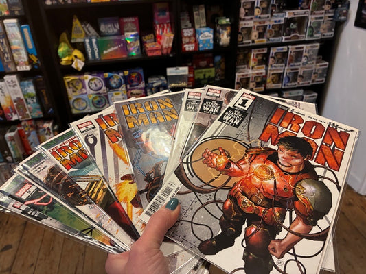 FULL SET PRE-OWNED IRON MAN ISSUES #1 TO #10