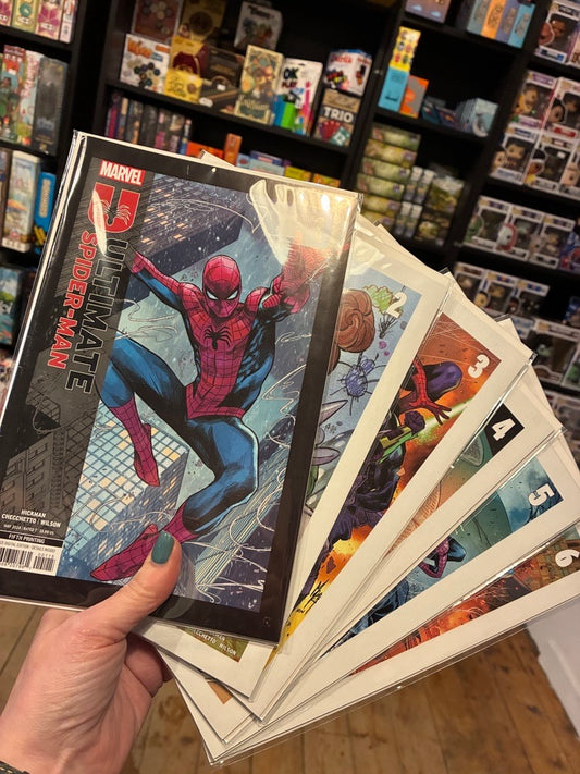 PRE-OWNED ULTIMATE SPIDER-MAN ISSUES #1 (5th PRT) TO #6