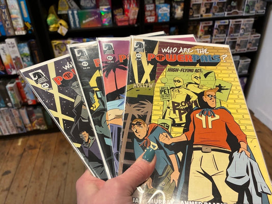 FULL SET PRE-OWNED WHO ARE THE POWERPALS? #1 TO #4
