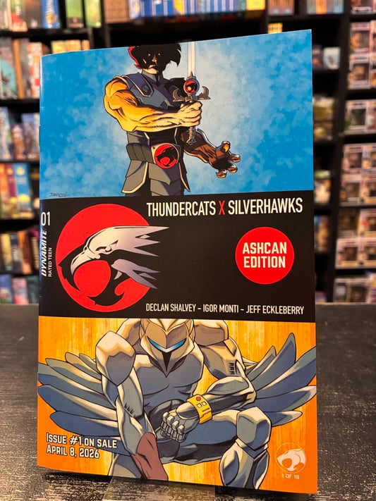 THUNDERCATS X SILVERHAWKS # 1 ASHCAN EDITION Dynamite Comic (2026)