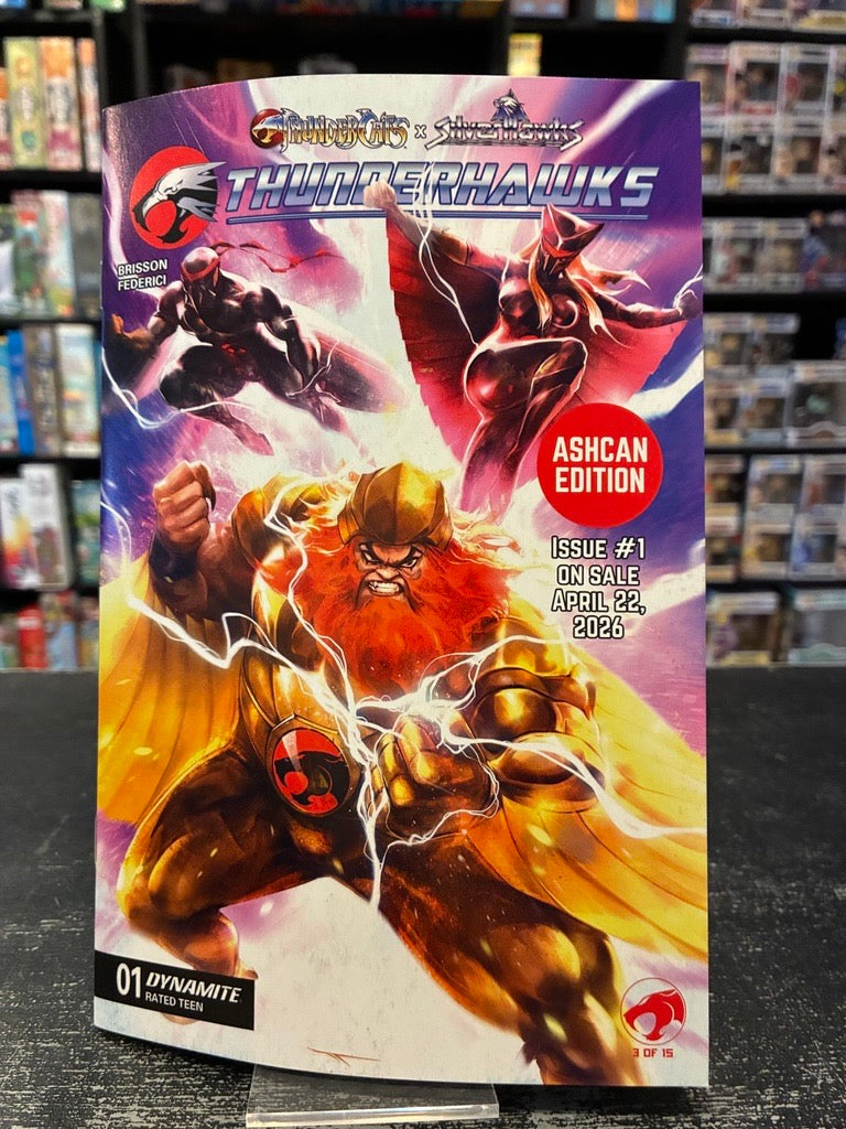 THUNDERHAWKS # 1 ASHCAN EDITION Dynamite Comic (2026)