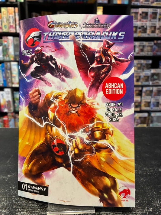 THUNDERHAWKS # 1 ASHCAN EDITION Dynamite Comic (2026)