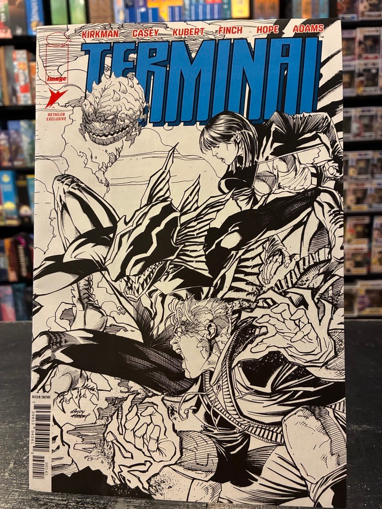 TERMINAL (2026) - ASHCAN EDITION/RETAILER EXCLUSIVE - COVER D
