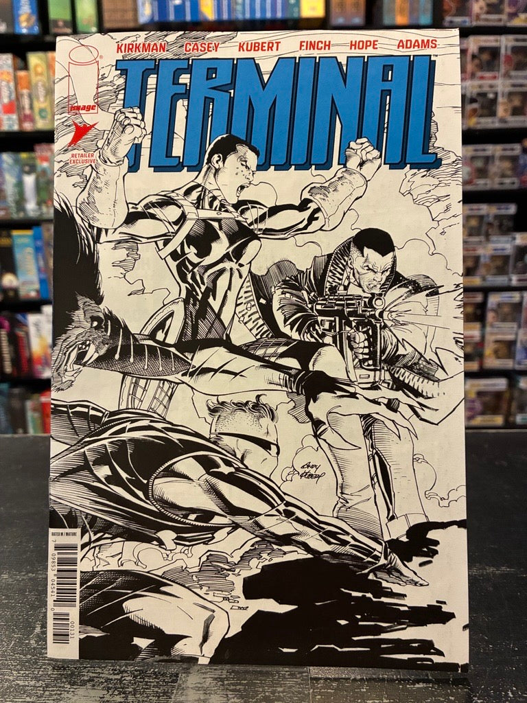 TERMINAL (2026) - ASHCAN EDITION/RETAILER EXCLUSIVE - COVER C