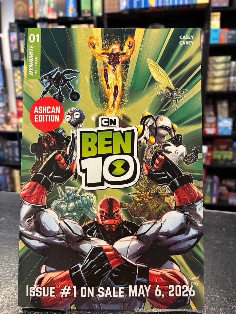 BEN 10 #1 ASHCAN EDITION DYNAMITE ENTERTAINMENT 2026