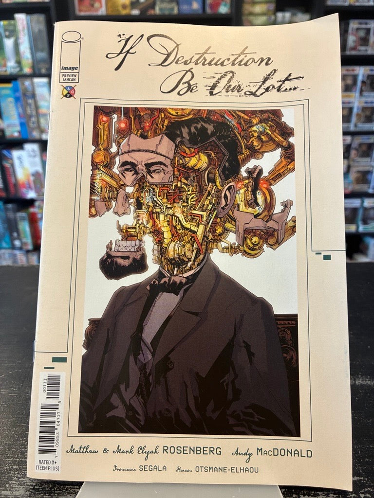 IF DESTRUCTION BE OUR LOT #1 FULL SIZE ASHCAN (IMAGE)