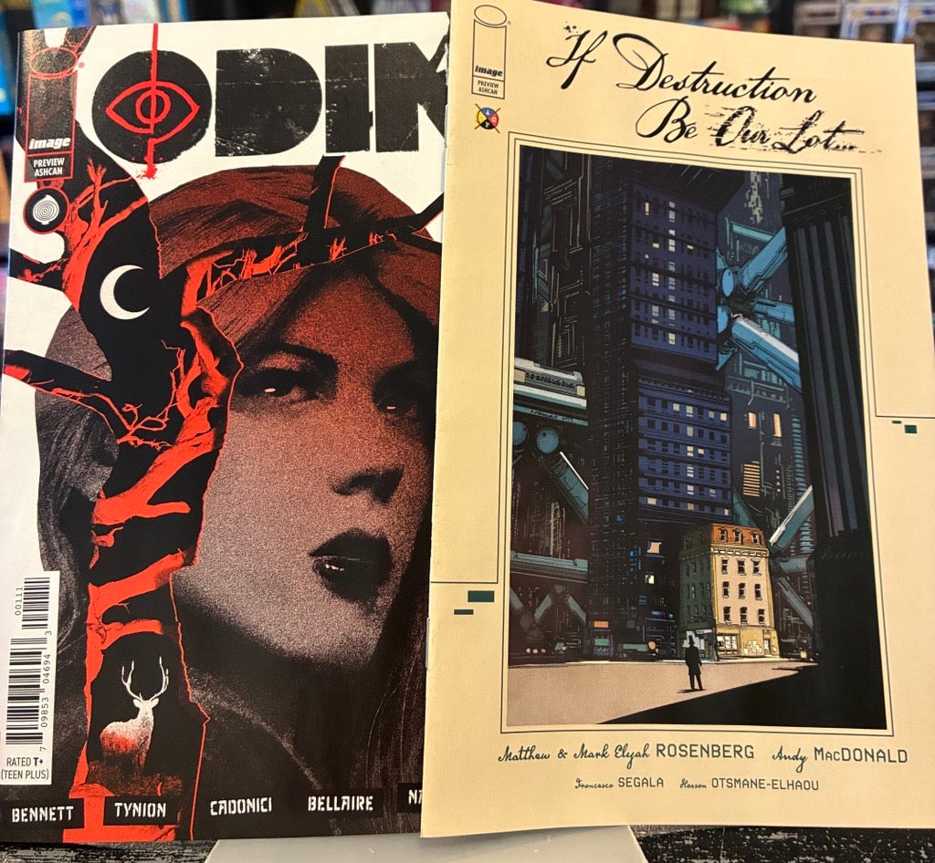 IF DESTRUCTION BE OUR LOT #1 / ODIN #1 PREVIEW ASHCAN PROMO 2026