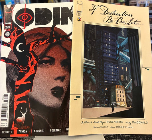 IF DESTRUCTION BE OUR LOT #1 / ODIN #1 PREVIEW ASHCAN PROMO 2026