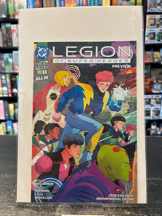 LEGION OF SUPER-HEROES SDCC 2026 EXCLUSIVE ASHCAN SPECIAL EDITION