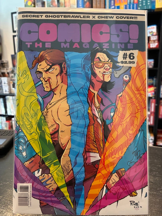 COMICS! THE MAGAZINE #6 1:25 VARIANT COVER