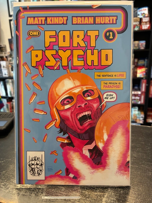 FORT PSYCHO #1 COVER A BRIAN HURTT (Oni Press 2026) 1st Print Comic PRE-ORDER VARIANT