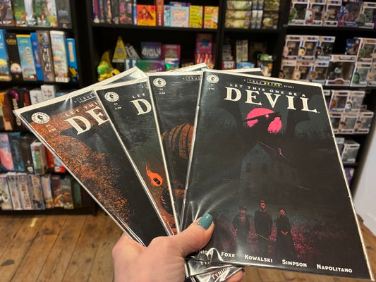 FULL SET PRE-OWNED LET THIS ONE BE A DEVIL #1 TO #4