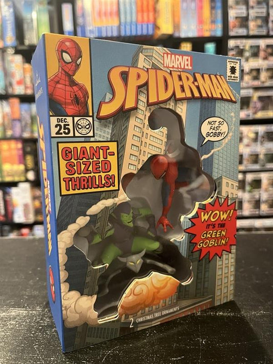 STORIED MOMENTS SPIDER-MAN 2PK CHRISTMAS ORNAMENTS