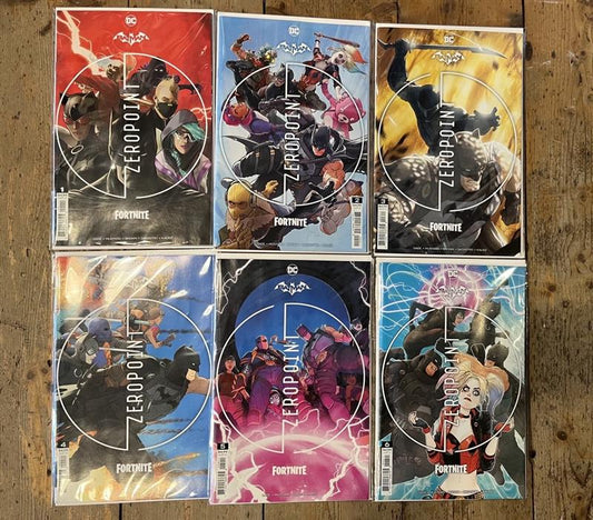 PRE-OWNED BATMAN FORTNIGHT ZEROPOINT #1-6 FULL SET (CODES USED)