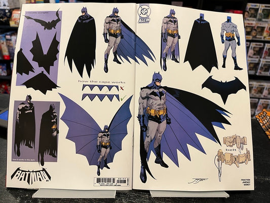 BATMAN #1 COVER O JORGE JIMENEZ DESIGN UNLOCK CARD STOCK VARIANT