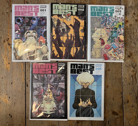 PRE-OWNED FULL SET MAN'S BEST ISSUES #1 TO #5