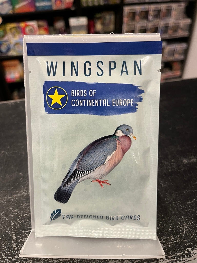 WINGSPAN FAN DESIGNED CARD PACKS - FULL SEALED SET OF ALL SIX DESIGNS