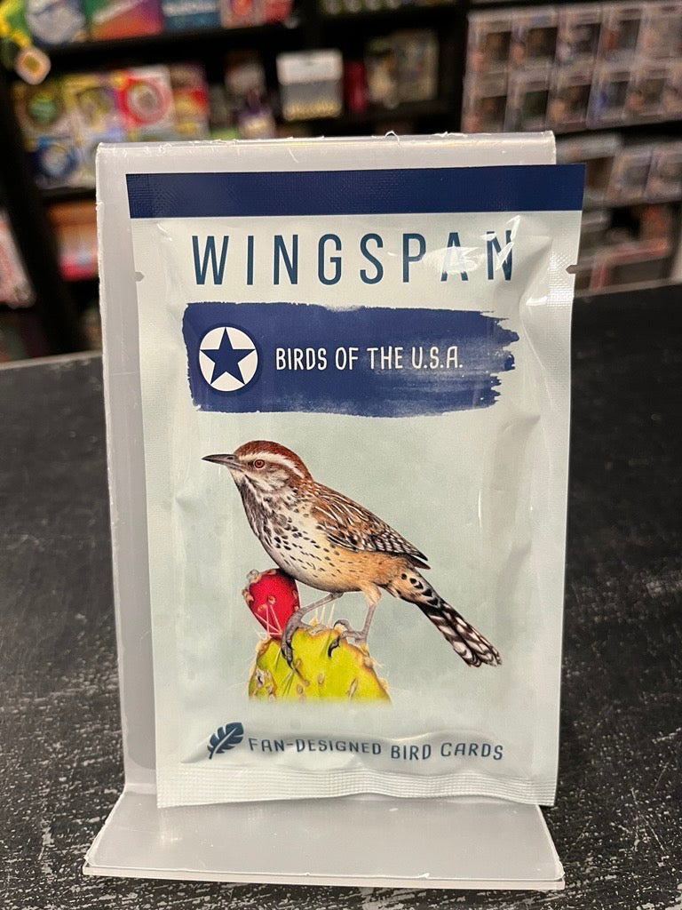 WINGSPAN FAN DESIGNED CARD PACKS - FULL SEALED SET OF ALL SIX DESIGNS