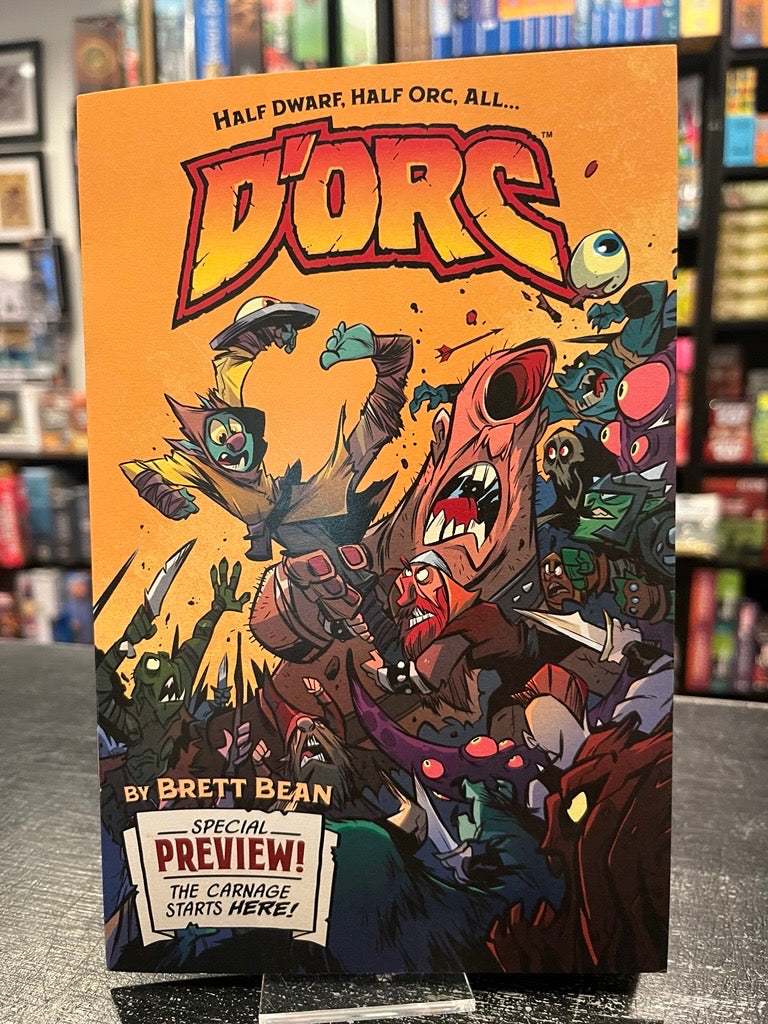 D'ORC #1 PREVIEW EDITION ASHCAN 2025 IMAGE COMICS
