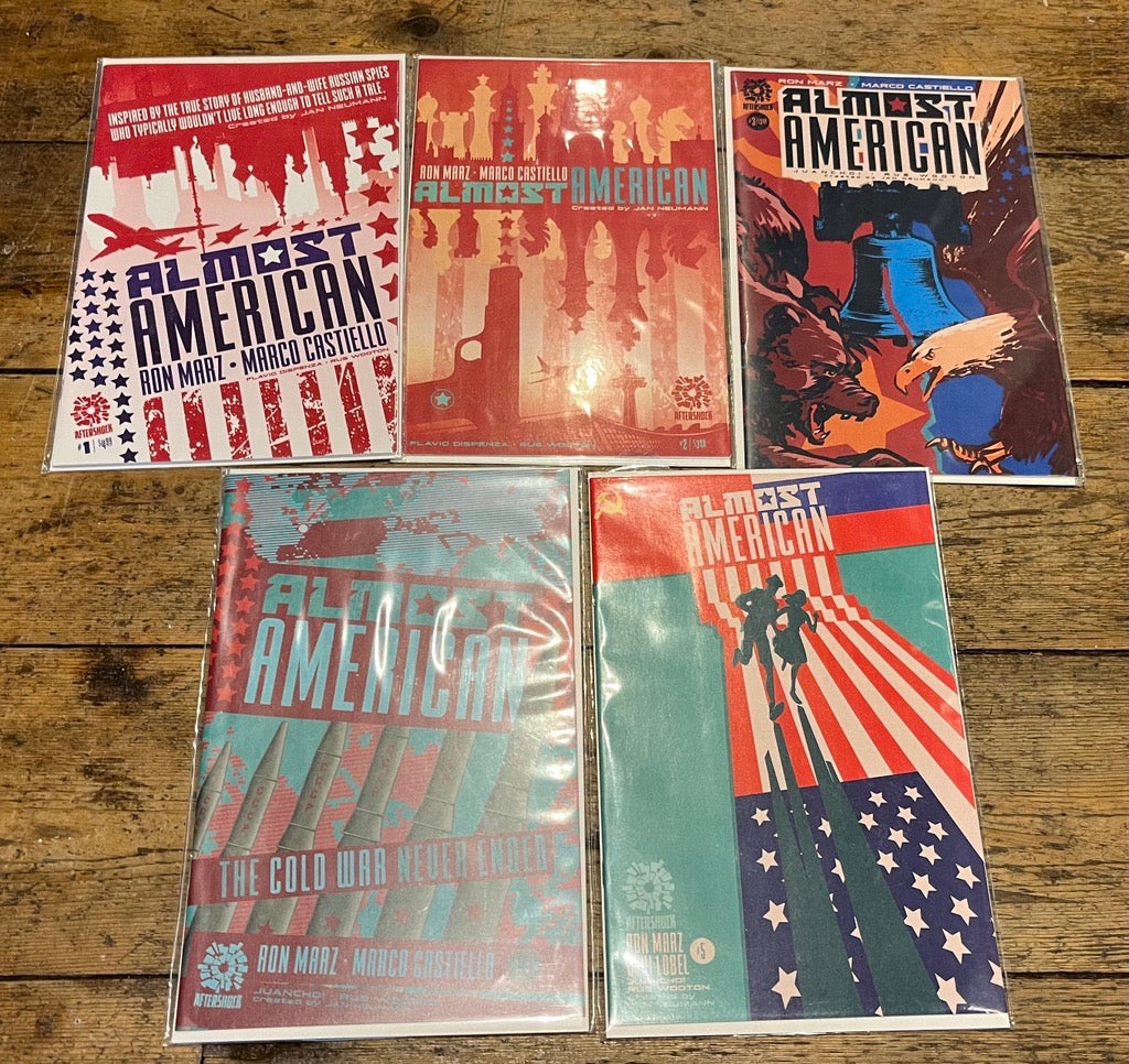 PRE-OWNED ALMOST AMERICAN FULL SET ISSUES #1 -#5