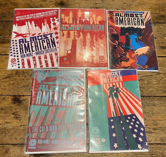 PRE-OWNED ALMOST AMERICAN FULL SET ISSUES #1 -#5
