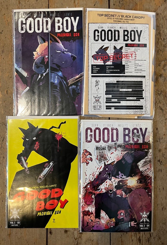 PRE-OWNED FULL SET GOOD BOY VOL 3  #1-#4 (MATURE)SOURCE POINT PRESS