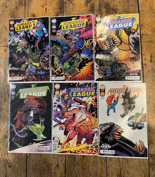 PRE-OWNED JURASSIC LEAGUE FULL SET #1 TO #6 DC