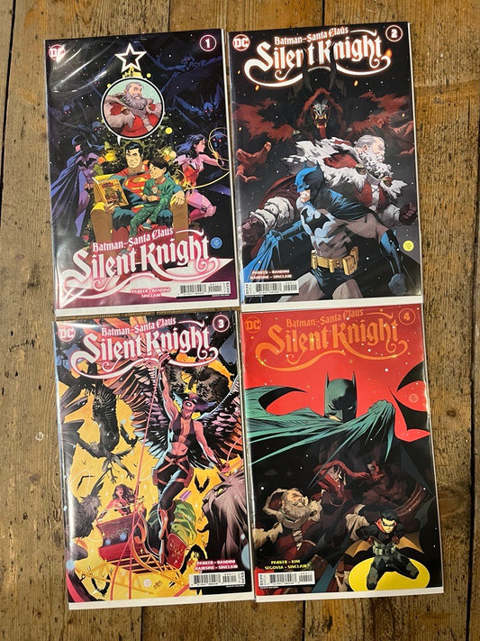 PRE-OWNED FULL SET BATMAN SANTA CLAUS SILENT KNIGHT (#1 - #4) DC